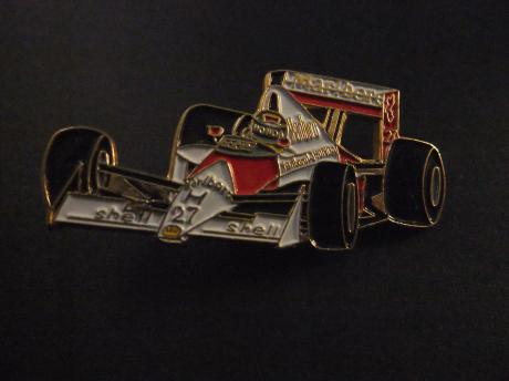 Formule 1 Wagen Mc. Laren (Mp4-5B) team Honda 1990 nummer 27  ( Ayrton Senna)